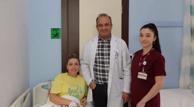 Diz artroskopi ameliyatı ile sağlığına kavuştu