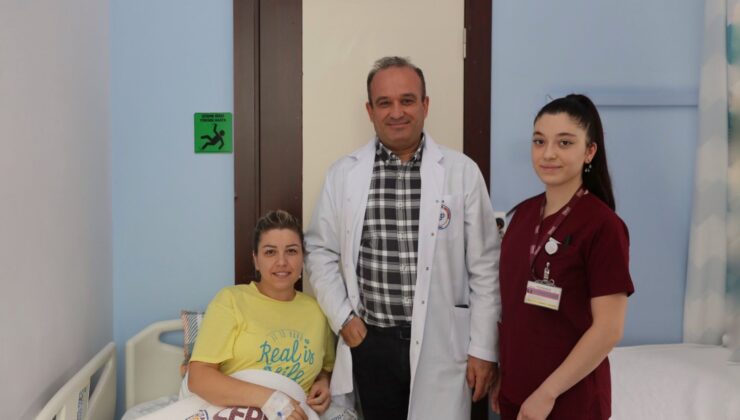 Diz artroskopi ameliyatı ile sağlığına kavuştu