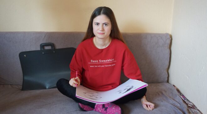 Engeli tutkusuna engel olamadı