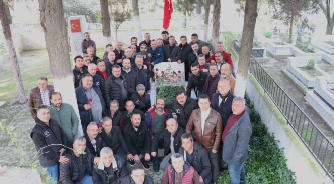 DENİZLİLİ ŞEHİT HÜSEYİN KUŞ’A 26 YILLIK VEFA