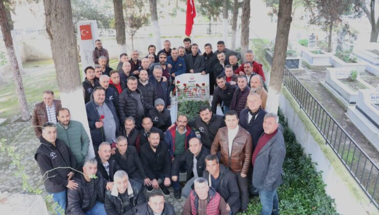 DENİZLİLİ ŞEHİT HÜSEYİN KUŞ’A 26 YILLIK VEFA