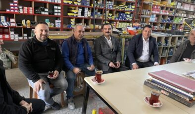 BULDAN KAYMAKAMI ESNAFLARIN SORUNLARINI DİNLEDİ