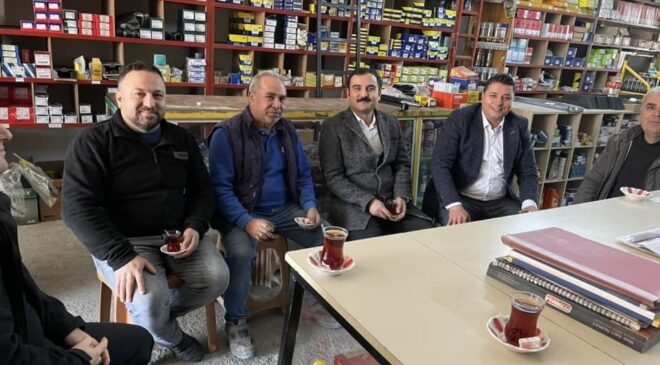 BULDAN KAYMAKAMI ESNAFLARIN SORUNLARINI DİNLEDİ