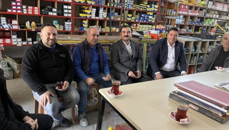 BULDAN KAYMAKAMI ESNAFLARIN SORUNLARINI DİNLEDİ