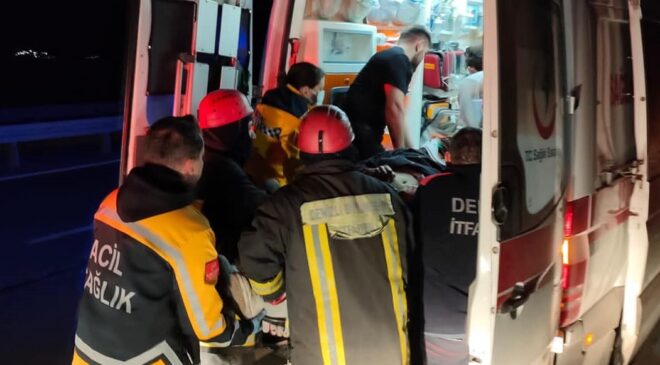 TARLAYA UÇAN MİNİBÜS BİR GENCE MEZAR OLDU