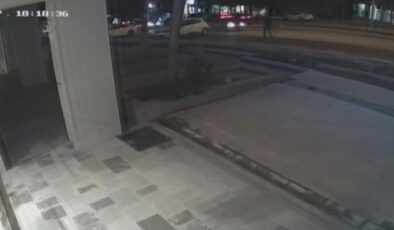 KAZA ANI KAMERALARA YANSIDI