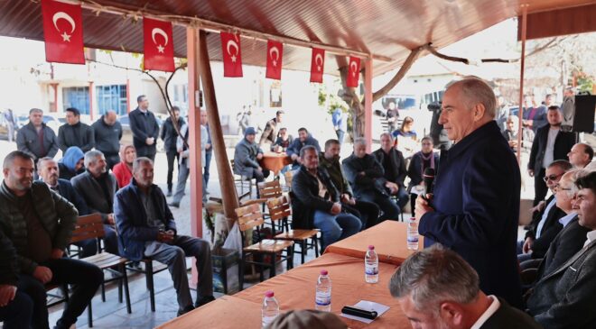 BAŞKAN ZOLAN BAKLAN’DA HEMŞEHRİLERİYLE KUCAKLAŞTI