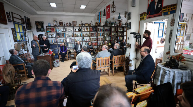 BAŞKAN ZOLAN’DAN KENT ŞAİRLERİ’NE ZİYARET