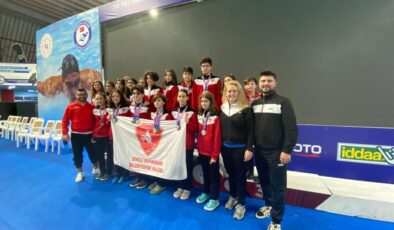 34 MADALYA İLE ŞAMPİYONAYA DAMGA VURDULAR