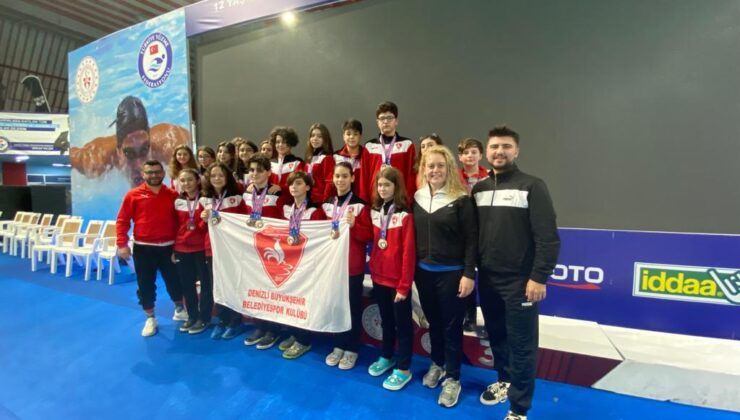 34 MADALYA İLE ŞAMPİYONAYA DAMGA VURDULAR