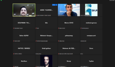 SANAL İSTİHDAM FUARINDA BİR ARAYA GELDİLER