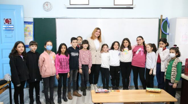 ÖĞRENCİLERE ÇEVRE EĞİTİMİ VERİLDİ