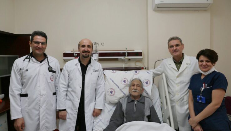 KAPALI YÖNTEMLE SAĞLIĞINA KAVUŞTURULDU