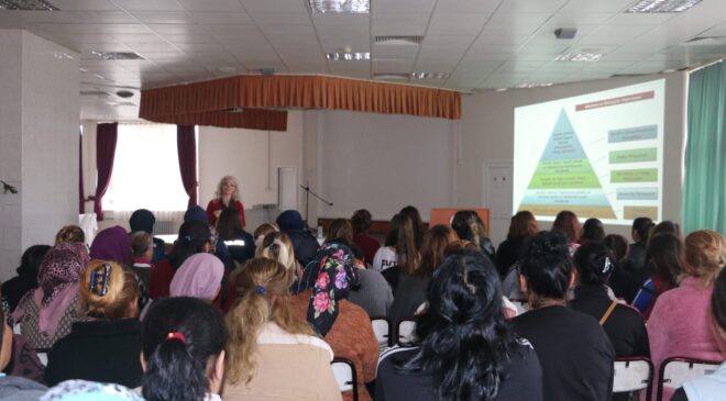 KADIN MAHKUMLARA AİLE PLANLAMASI ANLATILDI