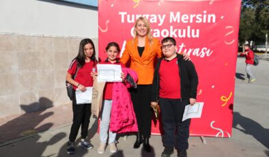 BAŞKAN DOĞAN MİNİKLERİN KARNE HEYECANINA EŞLİK ETTİ