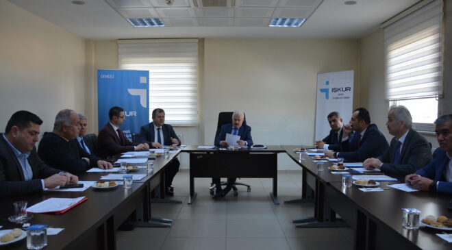 İL İSTİHDAM KURULU TOPLANDI