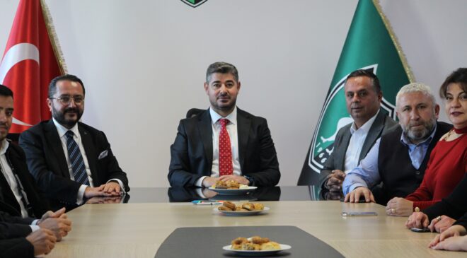 BAŞKAN YILMAZ’DAN DENİZLİSPOR’A ZİYARET