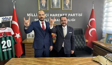 MHP PAMUKKALE İLÇE BAŞKANI KARATEPE OLDU