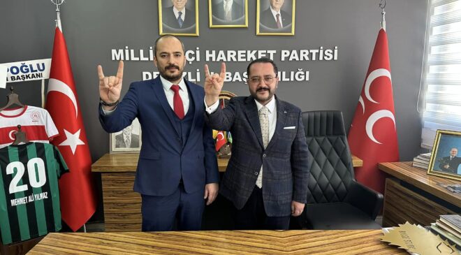 MHP PAMUKKALE İLÇE BAŞKANI KARATEPE OLDU