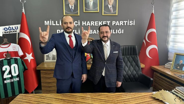 MHP PAMUKKALE İLÇE BAŞKANI KARATEPE OLDU