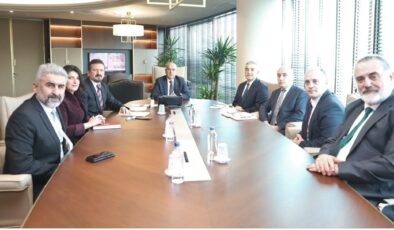 VETERİNERLER SORUNLARINI BAKAN KİRİŞÇİ’YE ANLATTI