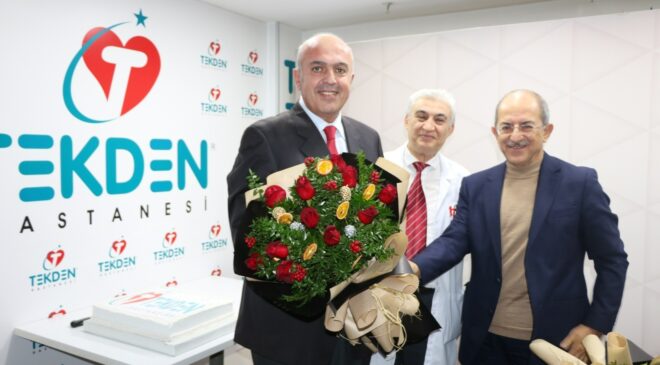 TEKDEN’İN YENİ BAŞHEKİMİ DR. ŞAKİR BAYUR OLDU