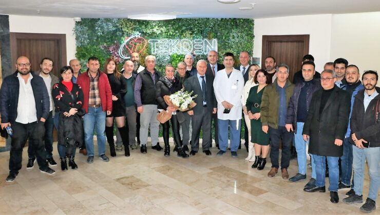 TEKDEN HASTANESİ GAZETECİLERLE BİR ARAYA GELDİ
