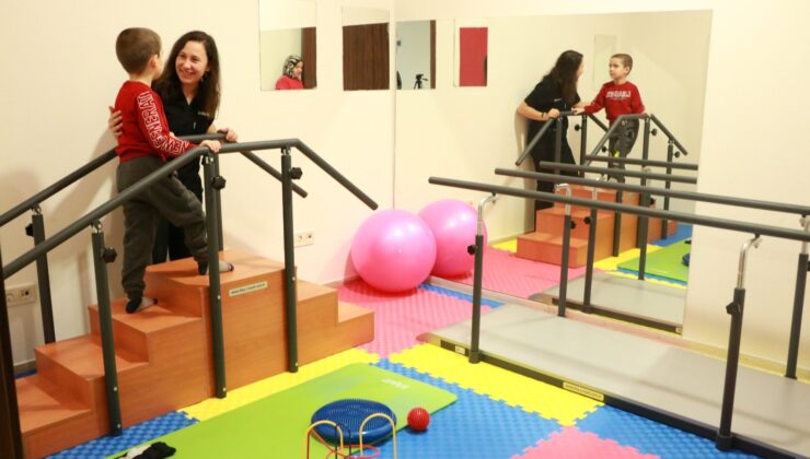 TEKDEN’DE ÇOCUKLAR ÖZEL FİZİK TEDAVİ ÜNİTESİ AÇILDI