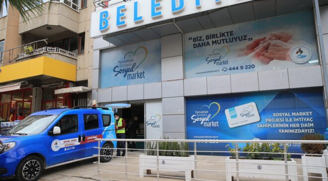 Pamukkale Belediyesi Sosyal Market 7 yaşında