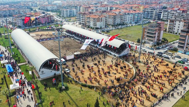 Denizli’de 120 pehlivan deve güreşmeye başladı