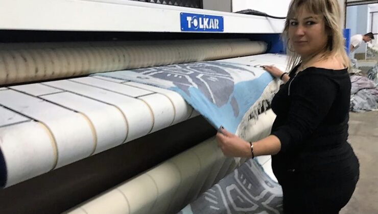 BİR MAKİNEYLE GİRDİĞİ SEKTÖRDE İSTİHDAM SAĞLIYOR