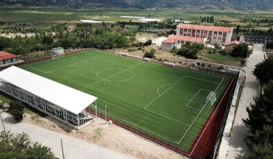 ÇAMELİ İLÇE STADYUMU YENİ SEZONA HAZIR