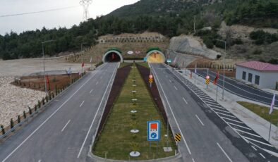 Honaz Tüneliyle Denizli geçişi 35 dakika kısalıyor