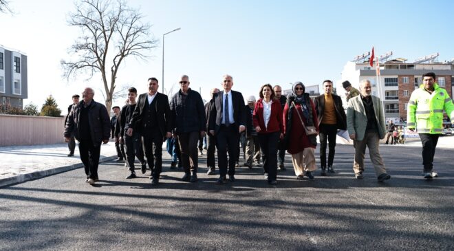 BAŞKAN ZOLAN BOZKURT’TA ÜSTYAPI ÇALIŞMALARINI İNCELEDİ