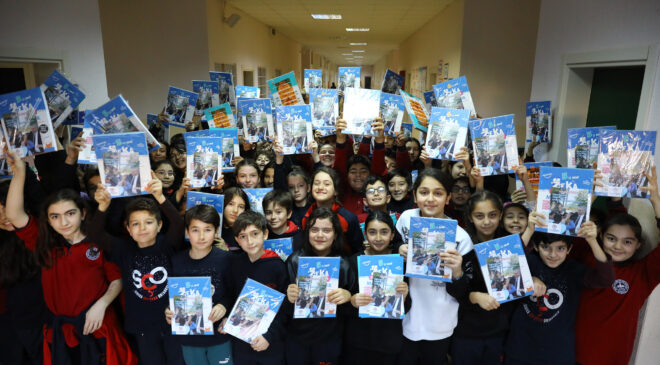 BÜYÜKŞEHİR’DEN ÇOCUKLARA KARNE HEDİYESİ
