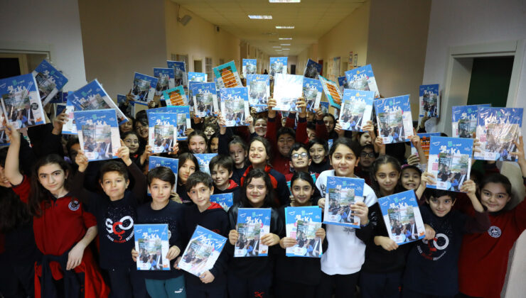 BÜYÜKŞEHİR’DEN ÇOCUKLARA KARNE HEDİYESİ