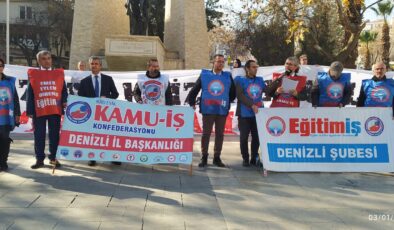 AYDOĞAN: İNSANCA YAŞAYACAK ÜCRET İSTİYORUZ