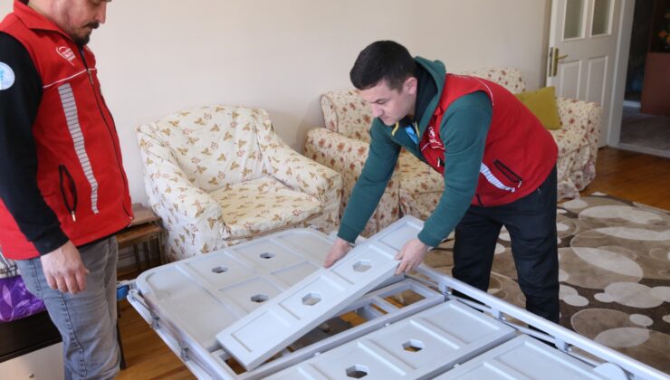 İHTİYAÇ SAHİPLERİNE HASTA YATAĞI DESTEĞİ