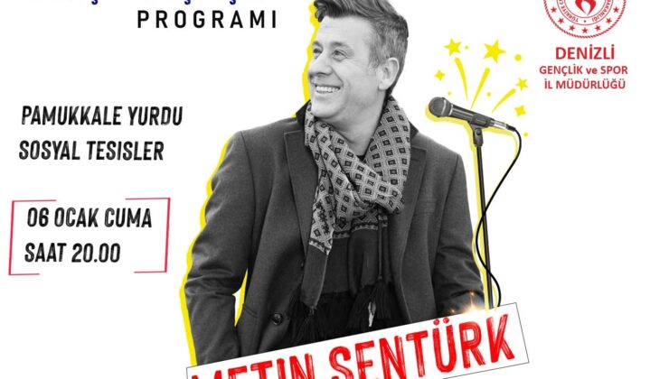 <strong>METİN ŞENTÜRK DENİZLİ’DE GENÇLERLE BULUŞACAK</strong>