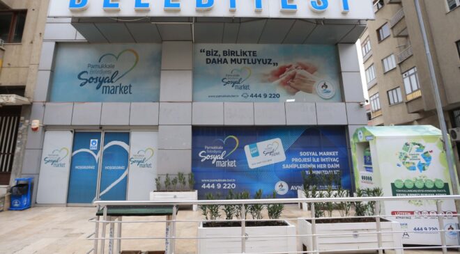PAMUKKALE BELEDİYESİ SOSYAL MARKET 7 YAŞINDA
