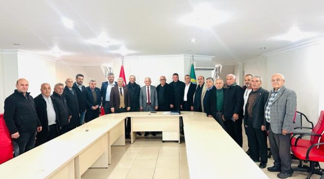 BAŞKAN GEMİCİ GÜVEN TAZELEDİ