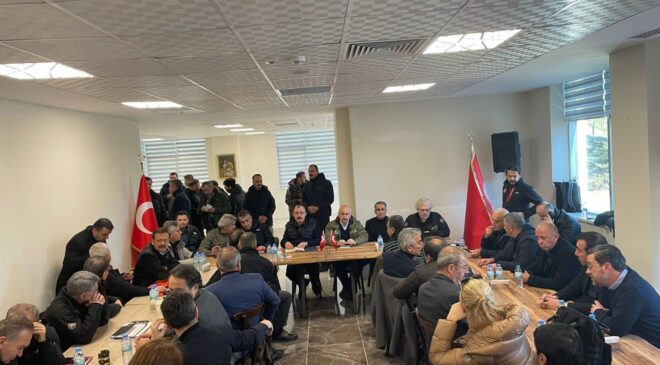 BAŞKAN KASAPOĞLU, İSTİŞARE TOPLANTISINA KATILDI