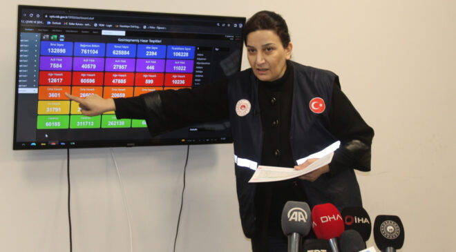 10 İLİN YÜZDE 35’İNDE HASAR TESPİTİ YAPILDI