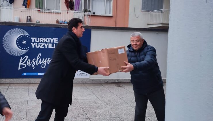 AK PARTİ DENİZLİ, DEPREMZEDELER İÇİN SEFERBER OLDU
