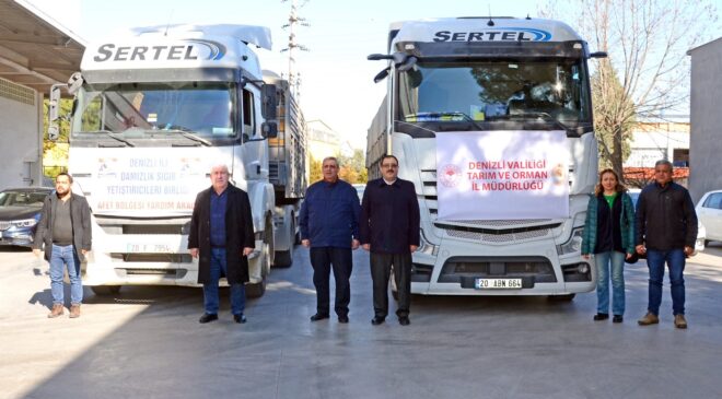 AFET BÖLGESİNE 50 TON UN GÖNDERİLDİ