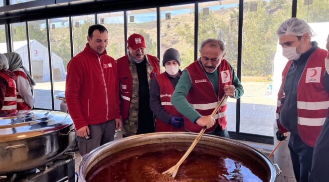 TÜRK KIZILAY’I KAHRAMANMARAŞ’TA