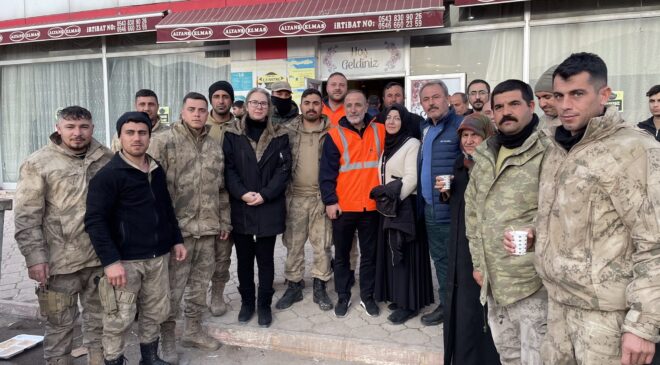 MİLLETVEKİLİ ŞAHİN TİN KAHRAMANMARAŞ’TA ESNAFLA BULUŞTU