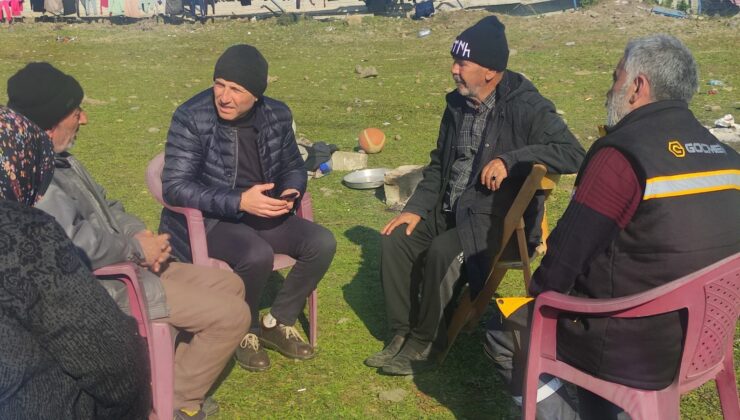 BAŞKAN ÖZBAŞ, TÜM İMKANLARIYLA DEPREM BÖLGESİNDE