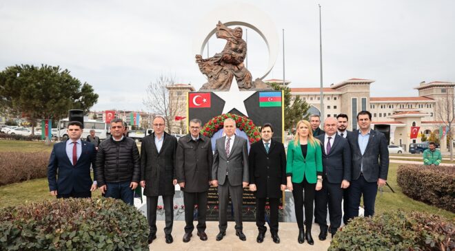 BÜYÜKŞEHİR HOCALI SOYKIRIMI’NI UNUTMADI