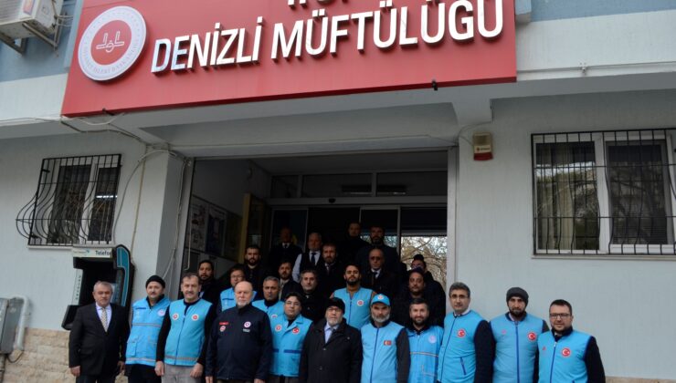 <strong>Denizli Müftülüğü’nden Deprem Bölgesine Acil Yardım</strong>